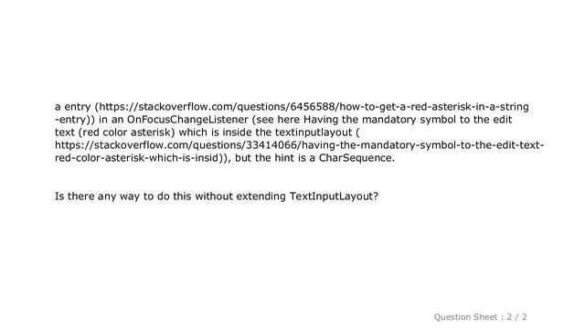 Android : How to make TextInputLayout hint asterisk red for required fields смотреть онлайн