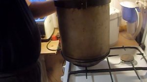 Домашняя коптильня. Коптим свиную грудинку на щепе.