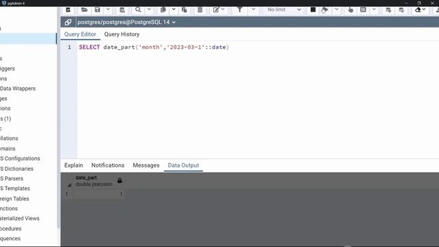 How to use date_part() function in PostgreSQL | PostgreSQL date part смотреть онлайн