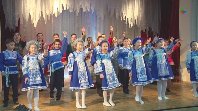 «Радость в творчестве». С Новым годом поздравляет фольклорный ансамбль «Горлинка» смотреть онлайн