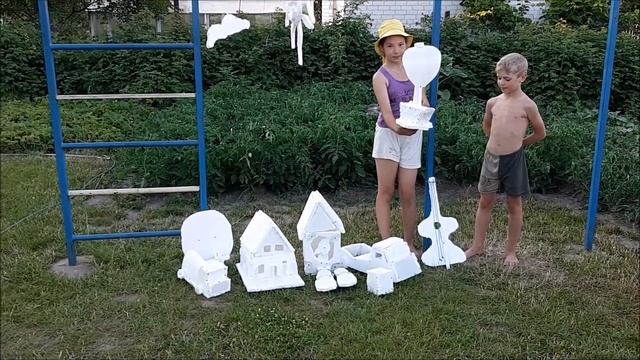 поделки, модели, мебель, обувь из пенопласта!!! смотреть онлайн