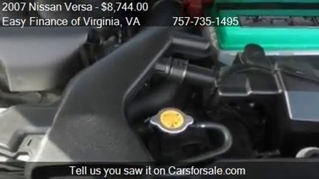 2007 Nissan Versa 1.8 SL - For Sale In Norfolk, VA 23502