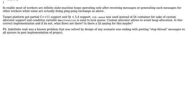 A thread-safe blocking FIFO queue смотреть онлайн