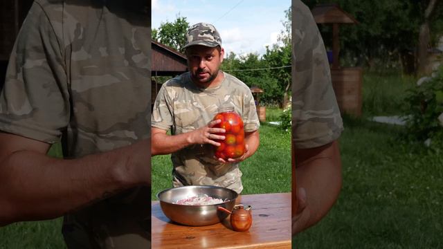 Шашлык с рассолом от помидор. смотреть онлайн