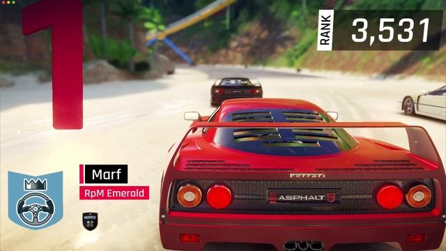 THE LEGENDARY FERRARI F40 - Asphalt 9 смотреть онлайн
