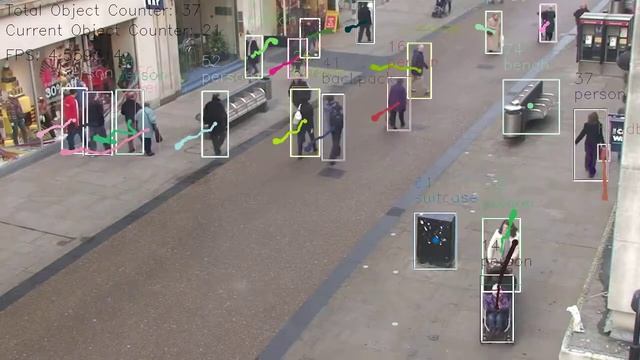 Object detection & tracking using Yolov3 Deep Sort - 2 смотреть онлайн