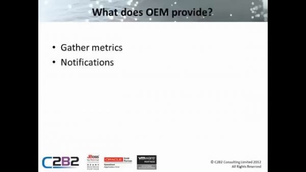 Monitoring Oracle SOA Suite with Oracle Enterprise Manager