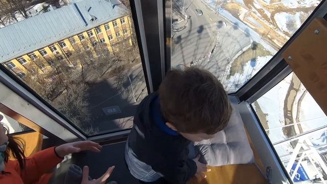 Колесо обозрения в Нижнем Новгороде ? смотреть онлайн