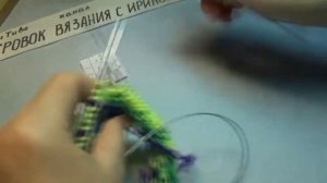 Красивые тапочки спицами_следки с подошвой без шва #657