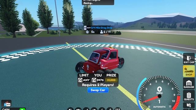 This is The FASTEST DRAG CAR.. (Drive World Roblox) смотреть онлайн