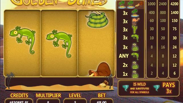 SoftMagicDice - Slots Game - Golden Dunes смотреть онлайн