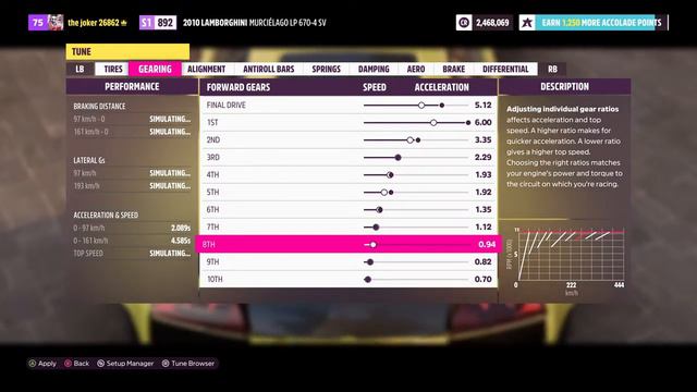 forza horizon 5 2010 lamborghini murcielago lp 670 4sv drag tune and upgrade смотреть онлайн