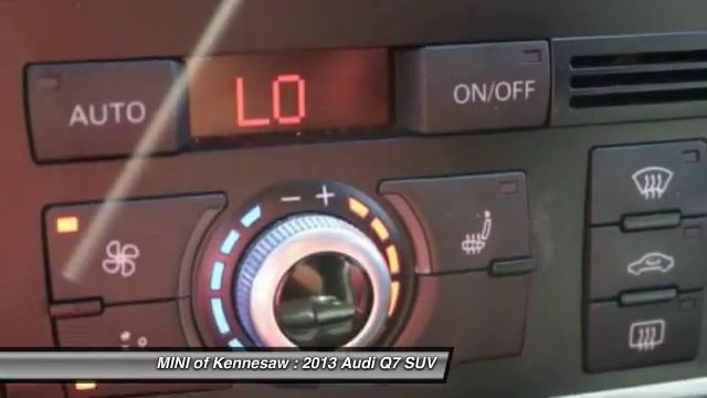 2013 Audi Q7 Kennesaw GA MP1743A смотреть онлайн