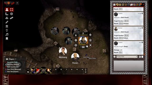 VenSHOT - Goblin Fight - UESRPG 3e Hack Combat - Foundry VTT смотреть онлайн