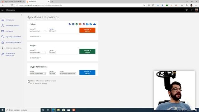 Baixando, instalando e ativando o Microsoft Project a partir do Microsoft 365 смотреть онлайн