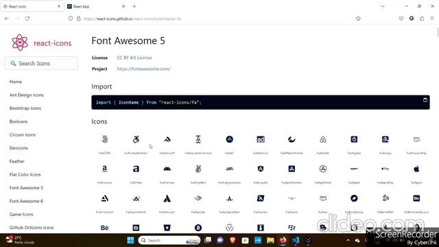 How to Use React Icons and Install React Icons in React JS смотреть онлайн