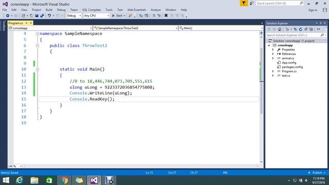 ulong in c# смотреть онлайн