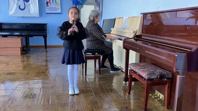Перепелочка, исп.Янтурина Рианна, блокфлейта, 7 лет. г.Сибай, республика Башкортостан смотреть онлайн