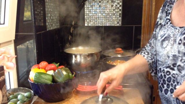 Соус картофельный с мясом и овощами ПО- ДЕРЕВЕНСКИ