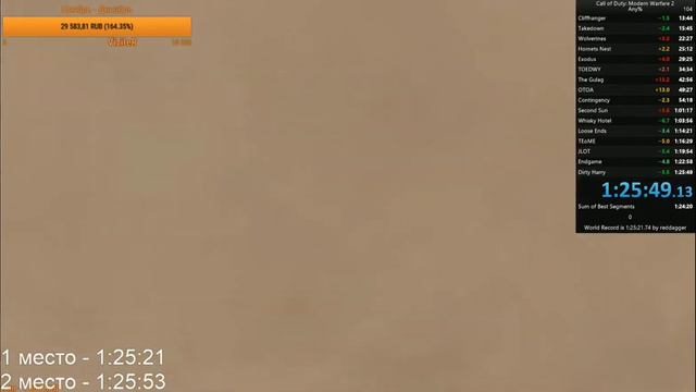 Как SpecterChannel 2 место в CODMW2 взял!