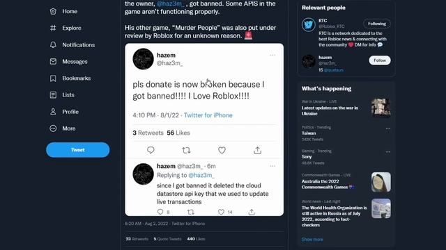 ROBLOX 'Please Donate' is BROKEN! - Here's Why? смотреть онлайн