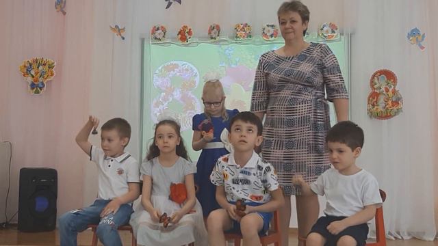 Группа "Малышок" поздравляет мам с 8 марта! (МАДОУ "Детский сад №1" г. Тобольска) смотреть онлайн