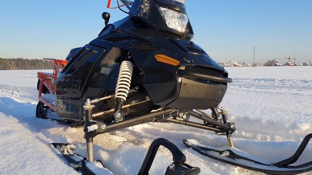 Ирбис SF 200L первые покатушки. Прокат снегоходов в Подмосковье. смотреть онлайн