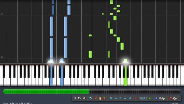 Undertale OST- Bergentrückung Asgore Synthesia (Sheet music included) смотреть онлайн