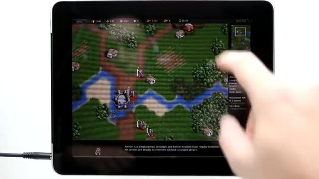 Battle for Wesnoth HD iPad App Demo смотреть онлайн