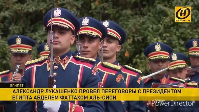 Гимны Беларуси и Египта смотреть онлайн