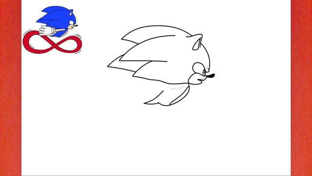 HOW TO DRAW SONIC RUNNING - EASY смотреть онлайн