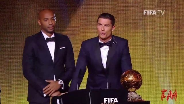 ВСЕ ЦЕРЕМОНИИ ВРУЧЕНИЯ ЗОЛОТОГО МЯЧА КРИШТИАНУ РОНАЛДУ! смотреть онлайн