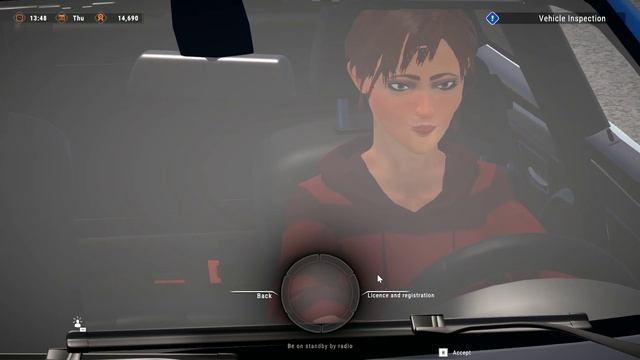 Autobahn Police Simulator 2 - Performing a Traffic Spot Check & finding a Shotgun смотреть онлайн