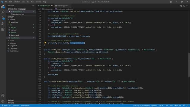 Rust wgpu (7): Create a 3D Cube смотреть онлайн