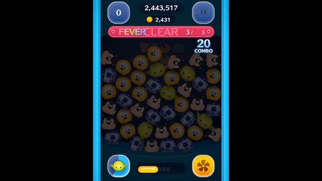 [Star Wars Event] How to get 14 fever time in 1 play! (Disney Tsum Tsum Gameplay) смотреть онлайн