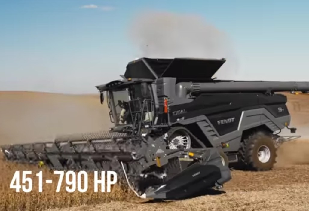 Самые мощные комбайны в мире ?