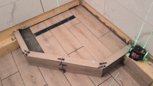 душевой поддон, разуклонка,