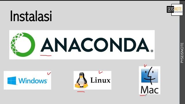 Pyseisnote#003 Instalasi Python смотреть онлайн