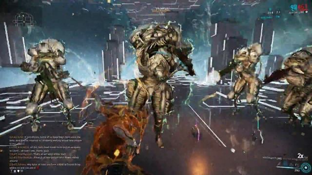 Warframe. Костацист рвёт на простых модах. Невесёлый баг Кодекса. Ауры в Симулякруме. смотреть онлайн