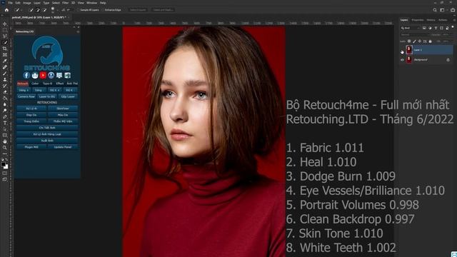 Bộ Retouch4me - Full Mới Nhất + Retouching.LTD - Tháng 6/2022