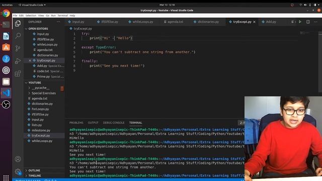 Python Tutorial #9 | Error Handling смотреть онлайн