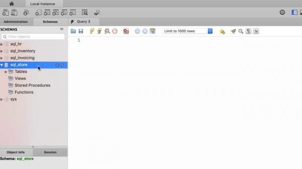 Creating the databases