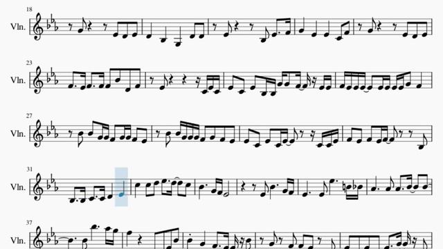Violin Sheet Music: How to play Heart Forecast by Eve смотреть онлайн