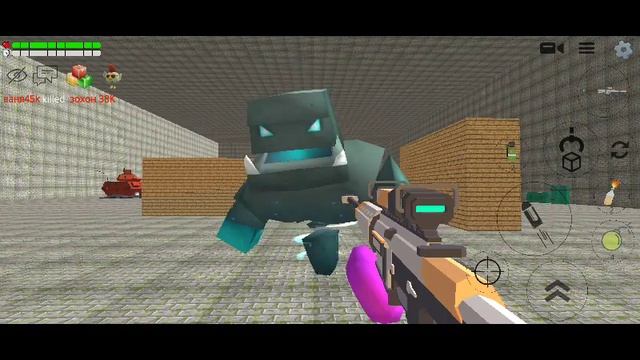 Посадка в Chicken Gun и как призвать всех мобов смотреть онлайн