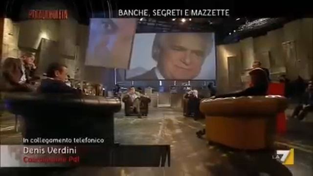 Piazzapulita - DENIS VERDINI TELEFONA A PIAZZAPULITA смотреть онлайн