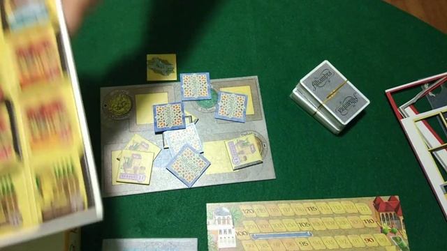 Распаковка настольной игры "Альгамбра" смотреть онлайн