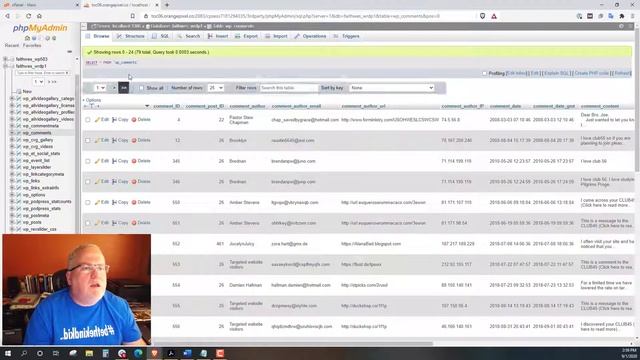 Delete Wordpress comments from the database смотреть онлайн