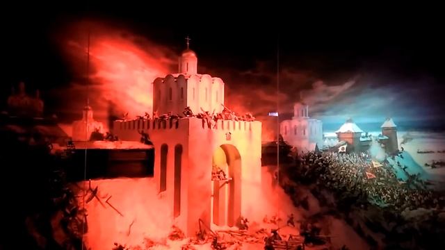 Диорама золотых ворот - любимое Петино место!