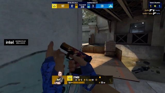 Magisk & Dupreeh's reaction to ZywOo insane 1v4 clutch | IEM Rio 2023 - Vitality vs Cloud 9 смотреть онлайн