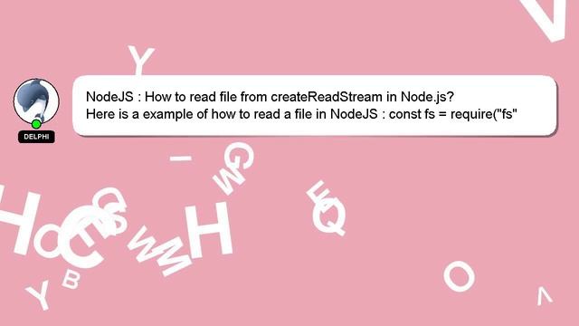 NodeJS : How to read file from createReadStream in Node.js? смотреть онлайн